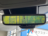 【デジタルインナーミラー】後席の大きな荷物や同乗者で後方が確認しづらい時でも安心!カメラが撮影した車両後方の映像をルームミラー内に表示。クリアな視界で状況の確認が可能です!