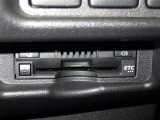 ETC車載器付きです。高速道路の料金所もスムーズに通過できます。