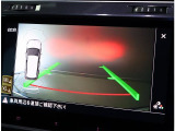 エンブレム内蔵バックカメラ【パークディスタンスコントロールの表示もされます】