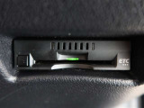ETC車載器付きです。高速道路の料金所もスムーズに通過できます。