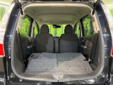 普段のお買い物や通勤、送迎等に十分な荷室スペースを確保しております。セカンドシートを倒すと、大きな荷物の積載も可能です♪