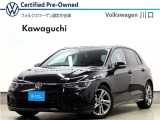 認定中古車 Golf eTSI R-Line ディープブラックパールエフェクト ワンオーナー テクノロジーパッケージ 純正ナビ(ディスカバー・プロ) ETC バックカメラ LEDヘッドライト
