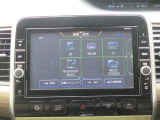 タッチパネルで使いやすい純正メモリーナビ。