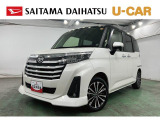 ターボの軽走りが魅力の令和5年式トールカスタムGターボ。白黒2トーンのボディが目を引く1台です。走行26,011kmの低走行で状態◎。クリアランスソナー装備で狭い場所の駐車も安心です(^^♪