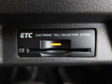 ETC車載器付きです。高速道路の料金所もスムーズに通過できます。