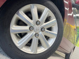 【純正14インチアルミホイール】外観にマッチした純正アルミホイールを装着しております。各種社外アルミホイールや、スタッドレスタイヤも取扱いしております。是非ご相談ください♪