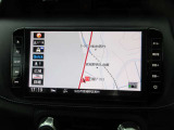 大画面の純正メモリーナビゲーション