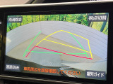 【バックカメラ】駐車時に後方がリアルタイム映像で確認できます。大型商業施設や立体駐車場での駐車時や、夜間のバック時に大活躍!運転スキルに関わらず、今や必須となった装備のひとつです!