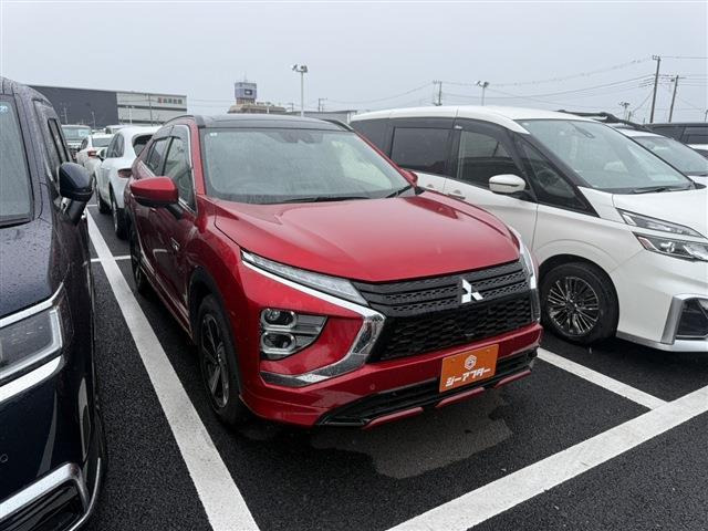 エクリプスクロス PHEV 2.4 P 4WD 禁煙車 パノラマサンルーフ ルーフレール