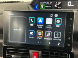 【スマホ連携ディスプレイオーディオ】「Car Play」に対応したアプリを操作可能。電話・地図アプリ・音楽・メッセージ、快適なカーライフを提供します♪