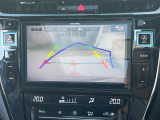 【バックカメラ】駐車時に後方がリアルタイム映像で確認できます。大型商業施設や立体駐車場での駐車時や、夜間のバック時に大活躍!運転スキルに関わらず、今や必須となった装備のひとつです!