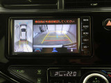 パノラミックビューモニター付きです。車両を上から見たような映像をディスプレイオーディオ画面に表示。運転席からの目視だけでは見にくい、車両周辺の状況をリアルタイムでしっかり確認できます。