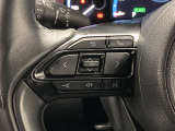 マルチインフォメーションディスプレイ内の表示切替や運転支援機能、オーディオの操作をステアリングから手を放さず行うことができ、運転に集中できます。