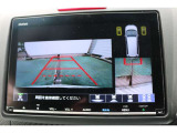 バックカメラを搭載しておりガイドラインも表示されますので車庫入れも安心ですね♪
