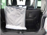 広々としたラゲージスペースを備えています。大きなものや長さのある荷物もしっかりと積み込めます。