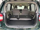 普段のお買い物や通勤、送迎等に十分な荷室スペースを確保しております。セカンドシートを倒すと、大きな荷物の積載も可能です♪