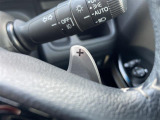 【パドルシフト】ハンドルからのシフトチェンジでマニュアル感覚がお楽しみいただけます!