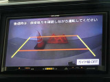 バックカメラを装備しています、車庫入れもラクラクです。