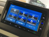 Bluetooth対応オーディオ、地デジ、DVD、CDなどのオーディオ機能がついています!