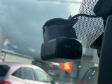 ドライブレコーダーの映像は、カーナビで見る事が出来ます。前後録画タイプです。後方映像は画面左上に表示されます。