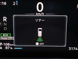 障害物を感知し知らせてくれるので安心です♪