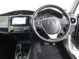 足元広々!視界も良好な運転席です☆