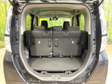 普段のお買い物や通勤、送迎等に十分な荷室スペースを確保しております。セカンドシートを倒すと、大きな荷物の積載も可能です♪