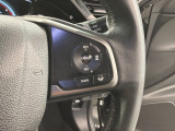 クルーズコントロールを装備しています。高速道路などで一定の速度で走ってくれるので運転が楽ですよ!速度を設定できますので、スピードの出しすぎにも注意できます。