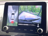 【マルチアラウンドモニター】専用のカメラにより、上から見下ろしたような視点で360度クルマの周囲を確認することができます☆死角部分も確認しやすく、狭い場所での切り返しや駐車もスムーズに行えます。