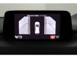 全周囲カメラの映像です。