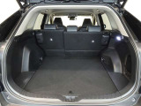 5人乗車時でも十分なスペースのトランクルームです。