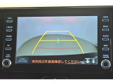 バックガイドモニターで、後方を確認しながら安心して駐車することができます。運転初心者も熟練者も必須の機能ですよ!