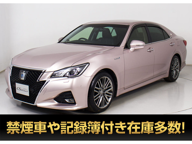 クラウンアスリート ハイブリッド 2.5 G JカラーSC【仄】黒革 OP18AW