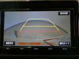 バックガイドモニターで、後方を確認しながら安心して駐車することができます。運転初心者も熟練者も必須の機能ですよ!