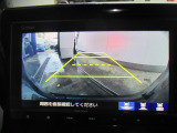 バックカメラのお写真です。駐車が苦手な方でも楽に駐車が行えますね♪
