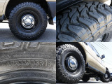 タイヤはDEANクロスカントリーAW&times;TOYO OPEN COUNTRY (255/85R16))となります。