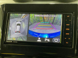 【全方位モニター用カメラ】専用のカメラにより、上から見下ろしたような視点で360度クルマの周囲を確認することができます☆死角部分も確認しやすく、狭い場所での切り返しや駐車もスムーズに行えます。