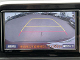 【バックモニター】後ろのカメラの映像がモニターに映し出されるので、後方の見えない死角や、障害物との距離感などもしっかり安全確認することができます!