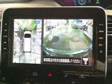 アラウンドビューモニター付き!車両を真上から見ているような映像で車庫入れも安心!!