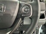 クルーズコントロールを装備しています。高速道路などで一定の速度で走ってくれるので運転が楽ですよ!速度を設定できますので、スピードの出しすぎにも注意できます。