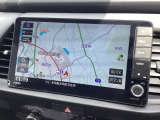ホンダ純正9インチインターナビは使い勝手が良キーく画面が大きくて見やすいですよ〜(^^♪