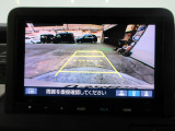 バックカメラの画像です。ガイドラインがスムースな車庫入れをサポートいたします!車庫入れの安心感がアップしますね☆
