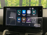 【ディスプレイオーディオ】お手持ちのスマートフォンとの連携で、ナビや音楽再生など各種アプリを使用可能。スマホに近い感覚でお使いいただけます♪