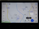 純正ナビを装備。タッチパネル式で使いやすく、お出かけもラクラクです。