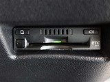 ETC車載器付きです。高速道路の料金所もスムーズに通過できます。