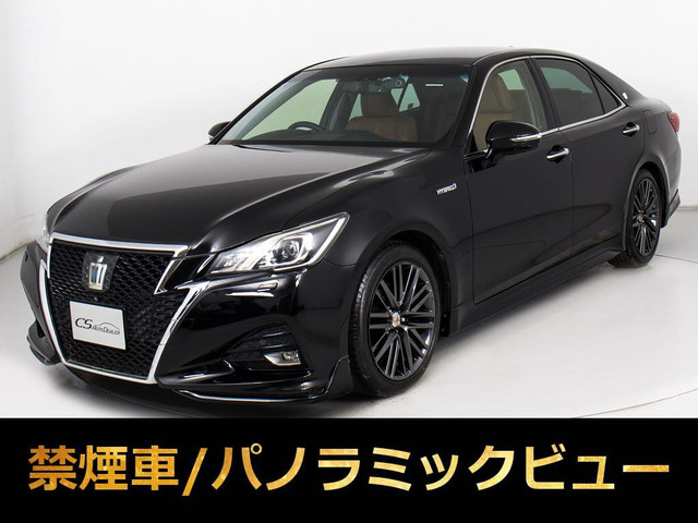 クラウンアスリート ハイブリッド 2.5 G JカラーSC フォーブレザー 禁煙車