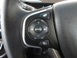ハンドルにオーディオの操作スイッチが装備されています!視線を前方から外さずハンドルから手を離さずに操作できるのでとっても安全ですね♪