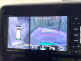 【全方位モニター用カメラ】専用のカメラにより、上から見下ろしたような視点で360度クルマの周囲を確認することができます☆死角部分も確認しやすく、狭い場所での切り返しや駐車もスムーズに行えます。