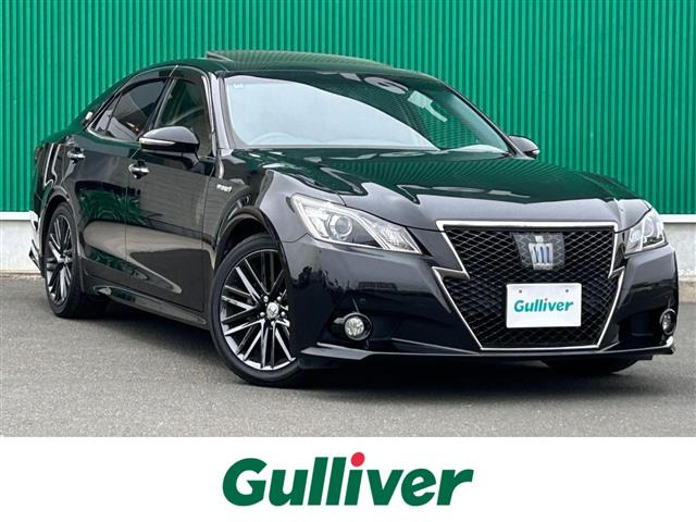 クラウンアスリート ハイブリッド 2.5 S ブラックスタイル 本革シート サンルーフ