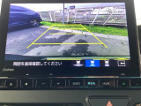 バックモニター付きで、車庫入れやバック時の後方確認をサポート。